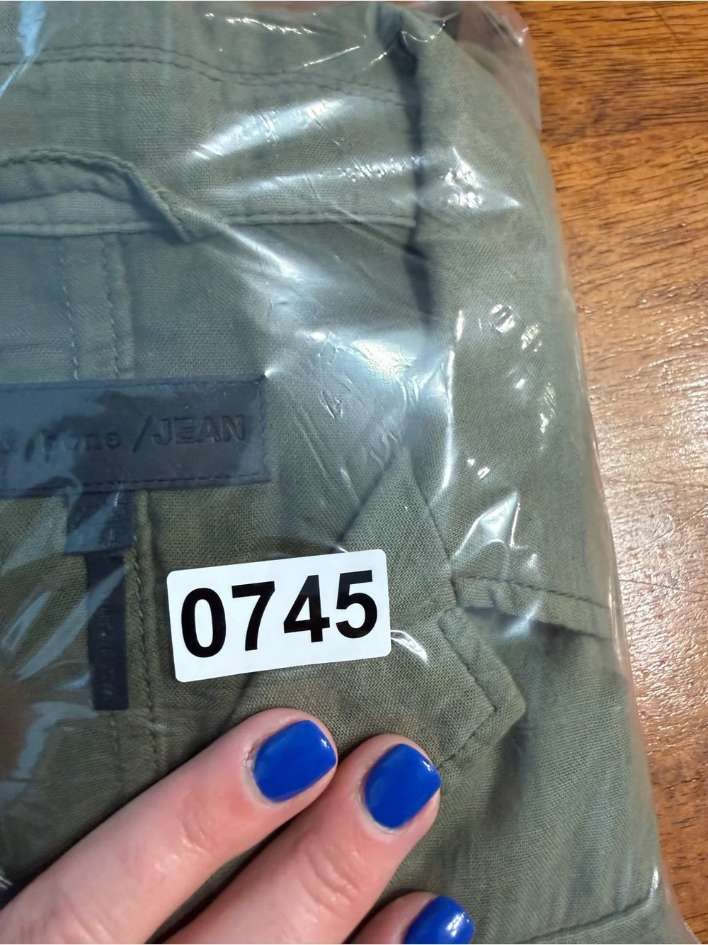 Rag & Bone Lorenz Army Green Belted Utility Field Jacket Size xxs 100% cotton